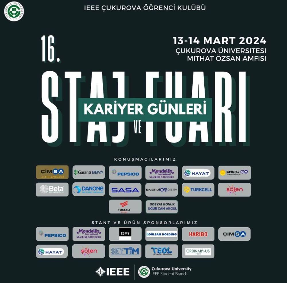 16. Kariyer Günleri ve Staj Fuarı